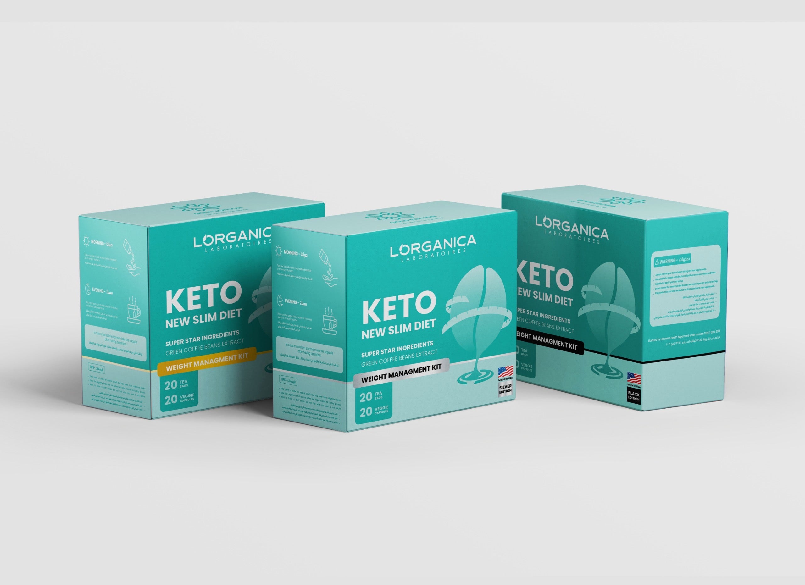 Keto kits, منتجات التنحيف