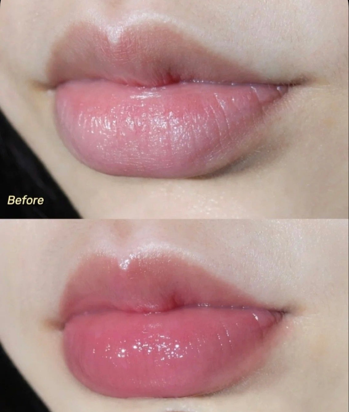 شفاه اكثر امتلاءً& زيت التكبير مع سكراب